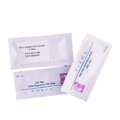 Medical Wholesale Home Disposable HCG Urine Card pregnancy strip test